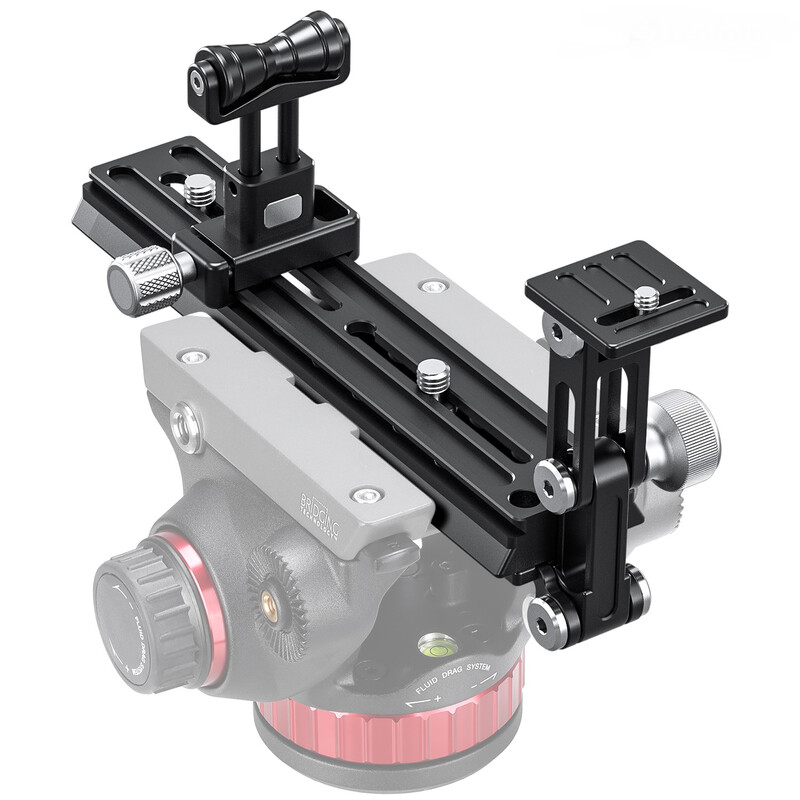 Leofoto Telephoto lens support VR-220 KIT for Manfrotto/Sachtler Video tilt heads