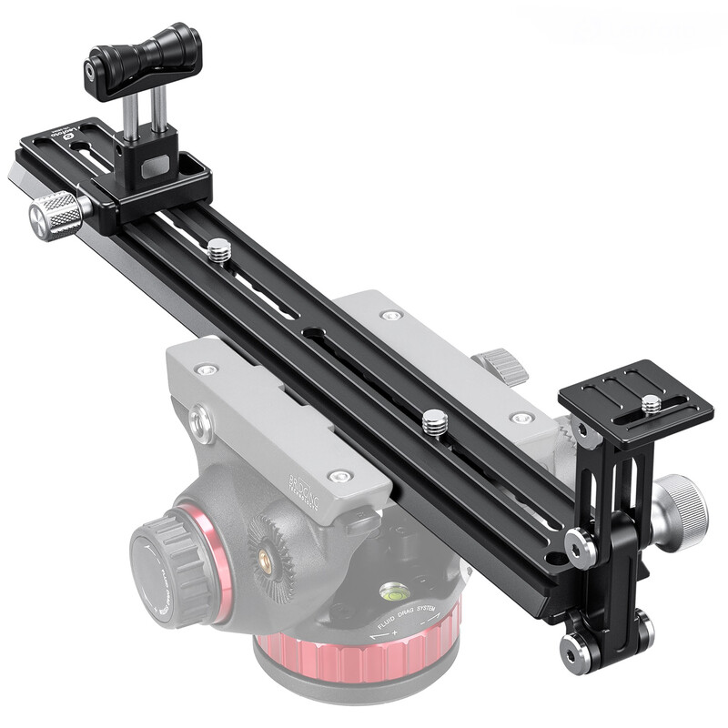 Leofoto Telephoto lens support VR-380 KIT for Manfrotto/Sachtler video tilt heads