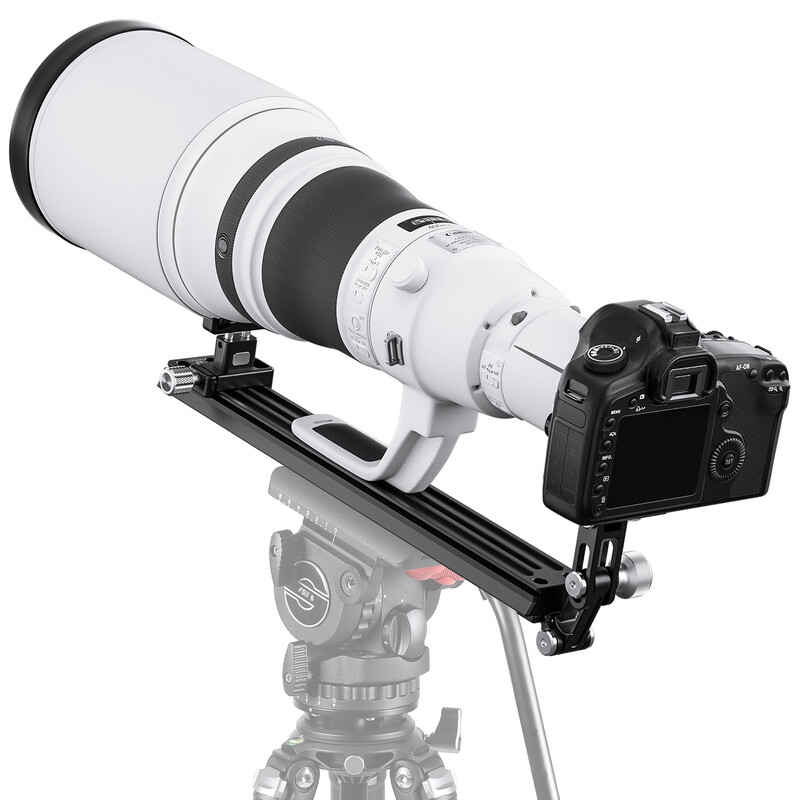 Leofoto Telephoto lens support VR-380 KIT for Manfrotto/Sachtler video tilt heads