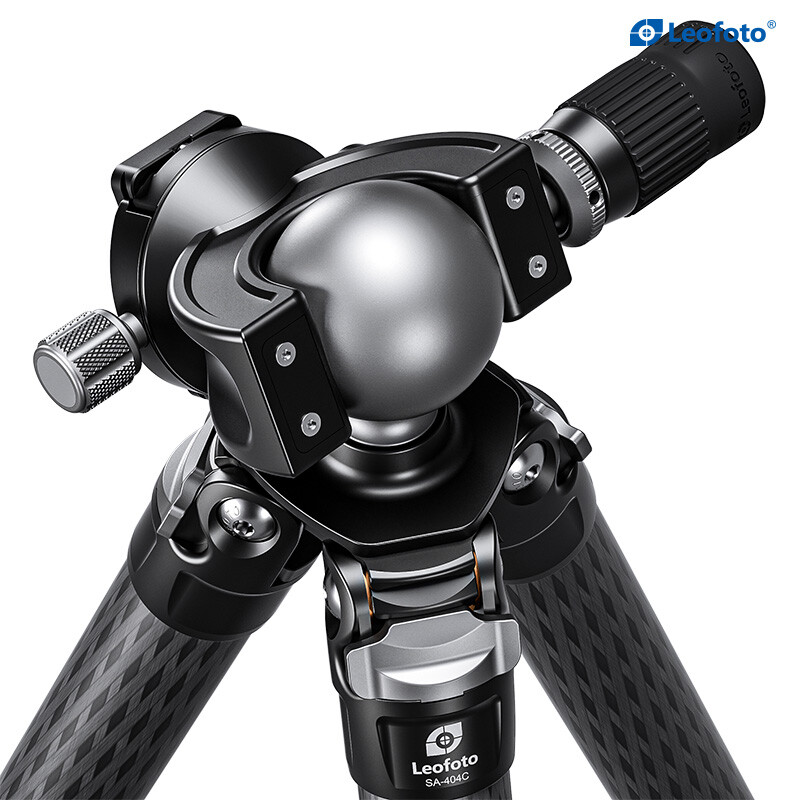 Leofoto SA-404C Carbon tripod + MH-60S Ball head