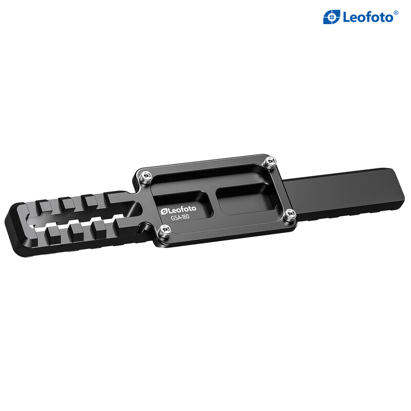 Leofoto GSA-180 Weaver/Arca-Swiss adapter rail