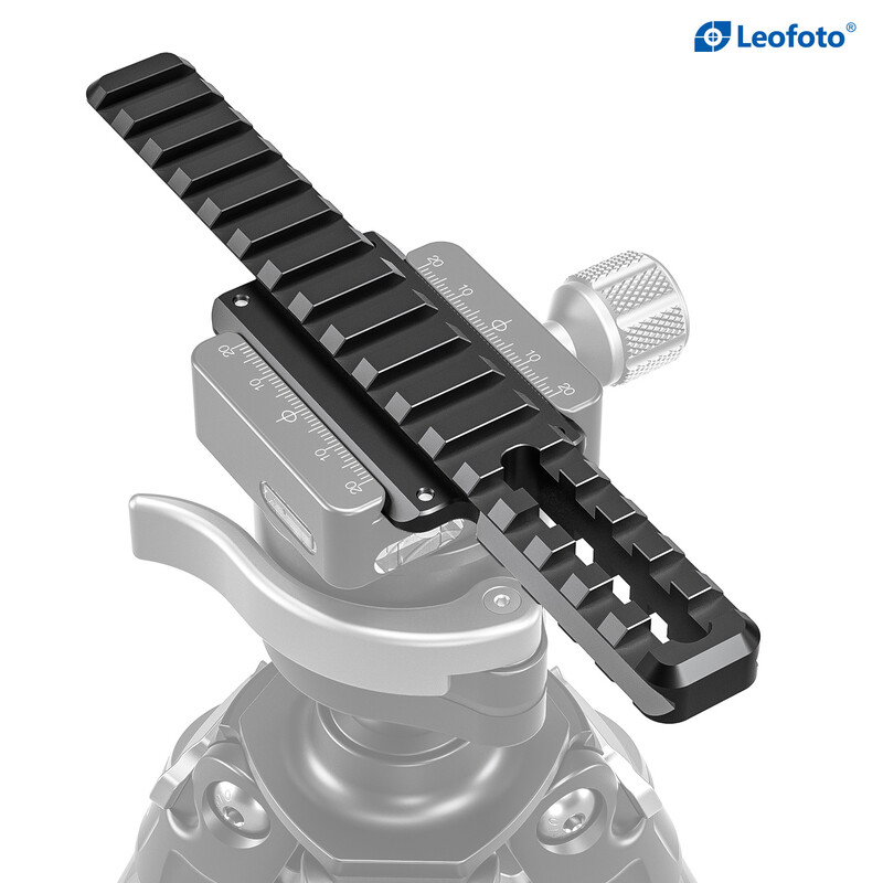 Leofoto GSA-180 Weaver/Arca-Swiss adapter rail