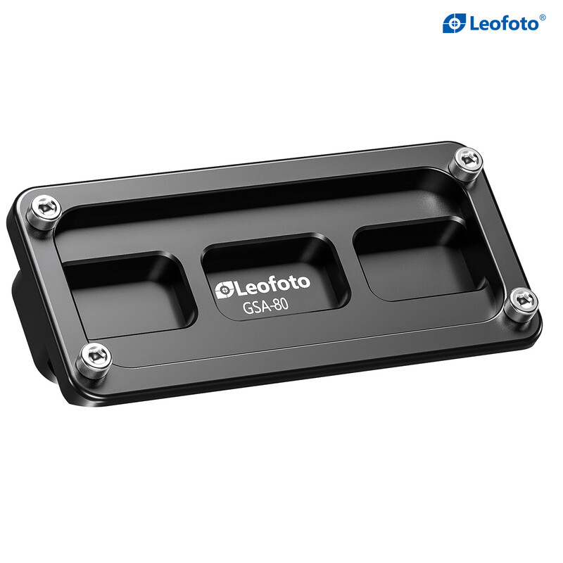 Leofoto GSA-80 Weaver/Arca-Swiss adapter rail