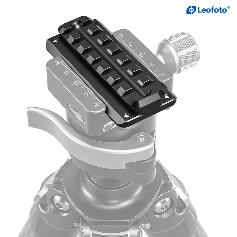 Leofoto GSA-80 Weaver/Arca-Swiss adapter rail