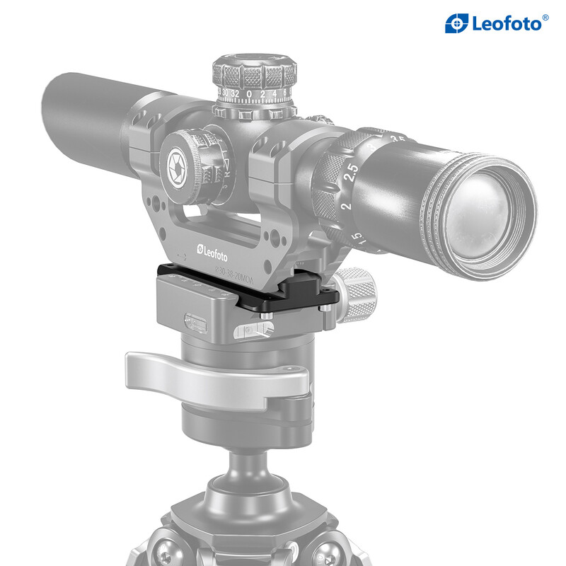 Leofoto GSA-80 Weaver/Arca-Swiss adapter rail