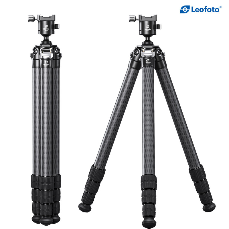 Leofoto SA-364C Carbon tripod and rifle mount MA-40