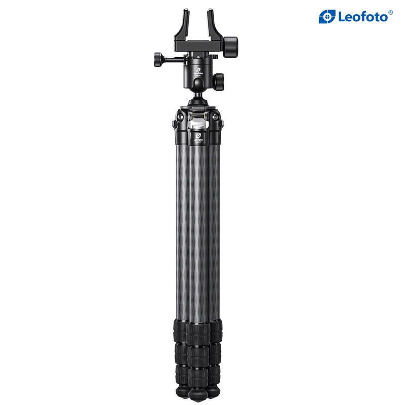Leofoto SA-324C Carbon tripod + MK-40 Ball head + GS-3 gun clamp