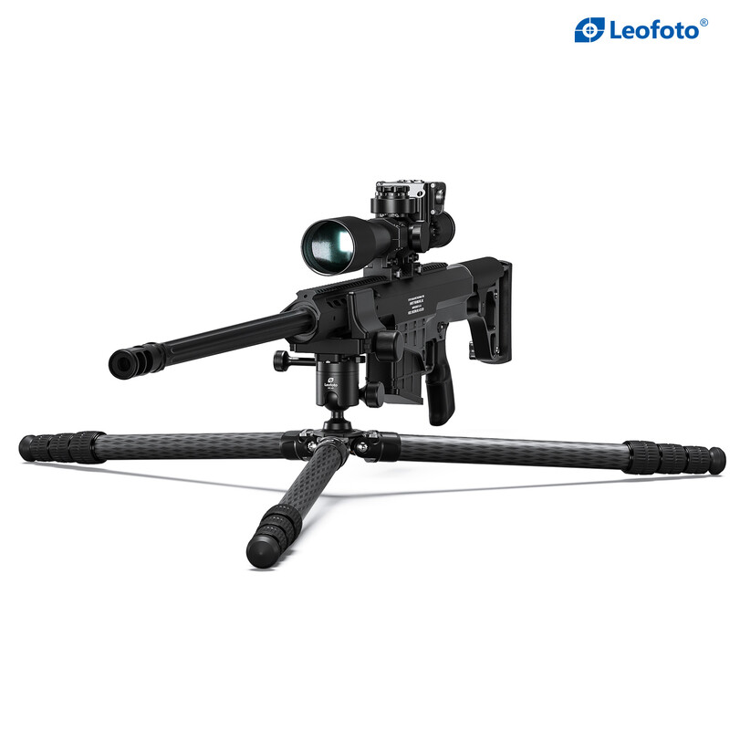 Leofoto SA-324C Carbon tripod + MK-40 Ball head + GS-3 gun clamp