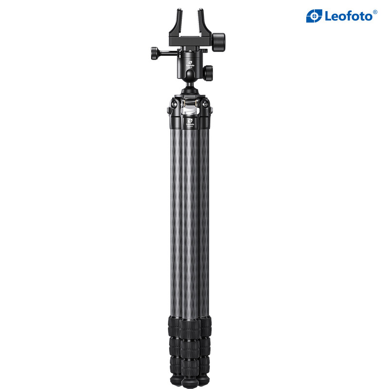 Leofoto SA-324CL Carbon tripod + MK-40 Ball head + GS-3 rifle clamp