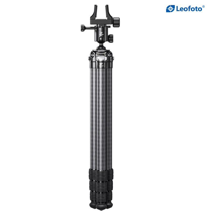 Leofoto SA-364CL Carbon Tripod + Ball head MK-40 + Gun clamp GS-3