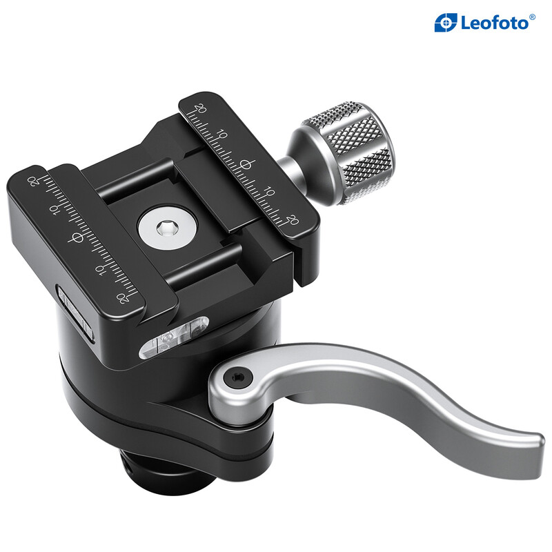 Leofoto MA-40 with Arca-Swiss & Weaver-/Picatinny-Rail adapter