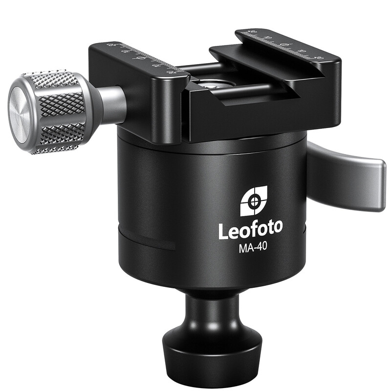 Leofoto MA-40 with Arca-Swiss & Weaver-/Picatinny-Rail adapter