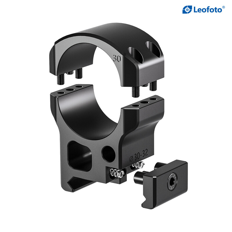 Leofoto Mounting rings SR-3032 30mm diameter / Picatinny