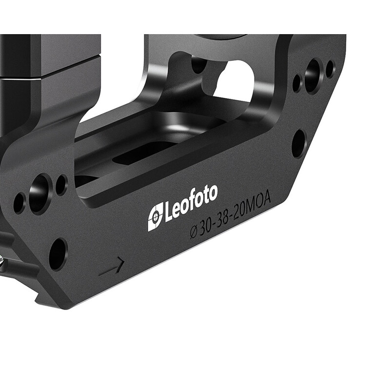 Leofoto RO-3038-20 one-piece mount 30mm for Picatinny/Weaver rail, 20 MOA forward tilt