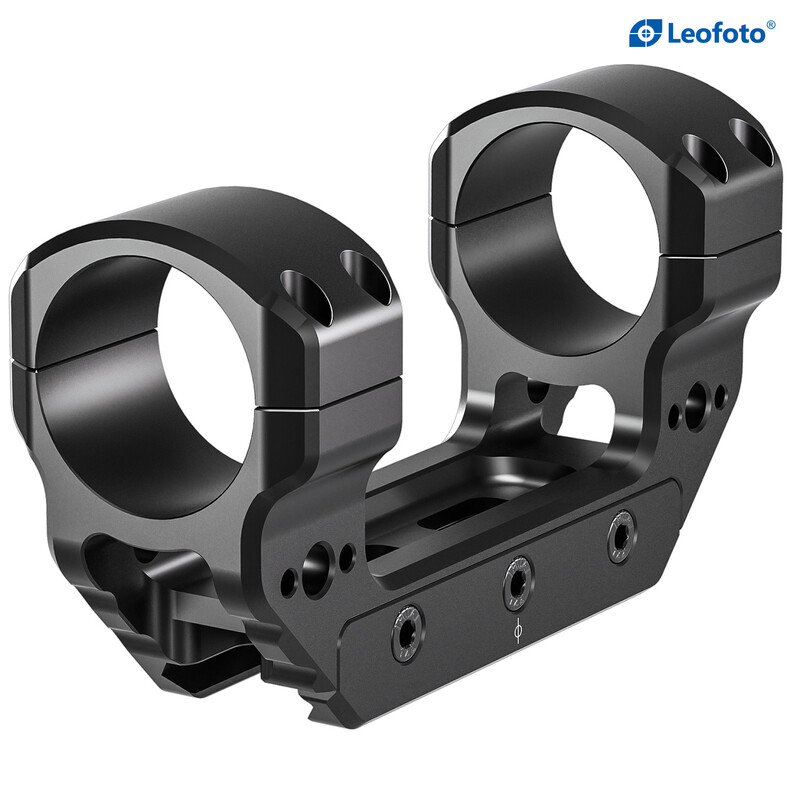 Leofoto RO-3038-20 one-piece mount 30mm for Picatinny/Weaver rail, 20 MOA forward tilt
