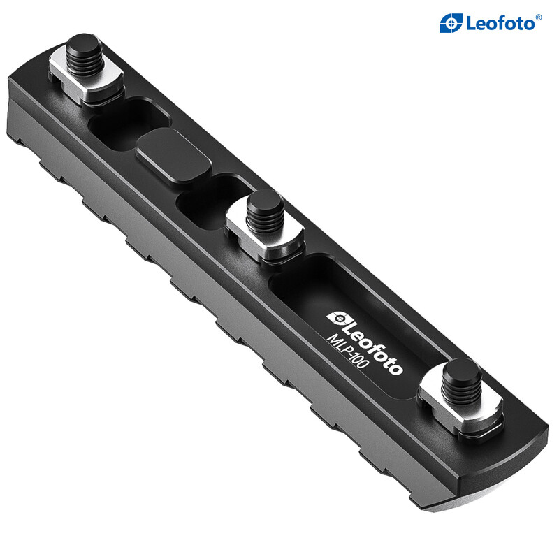 Leofoto MLP-100 Picatinny rail for M-LOK QR handrail