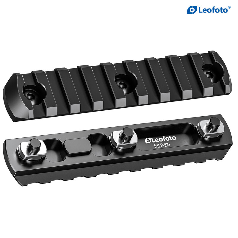 Leofoto MLP-100 Picatinny rail for M-LOK QR handrail