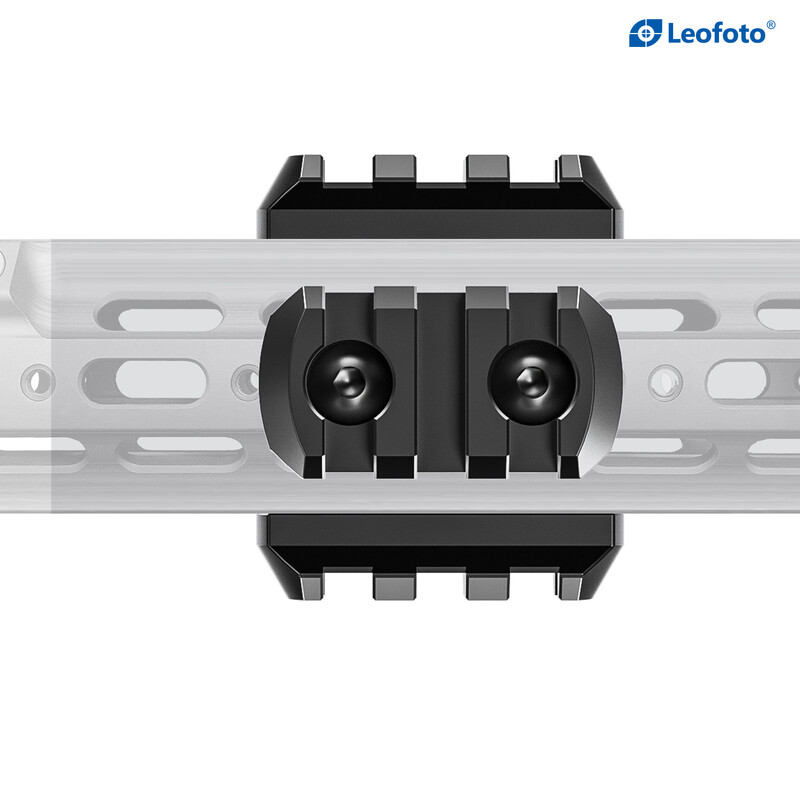 Leofoto MLP-40 Picatinny rail for M-LOK QR handrail