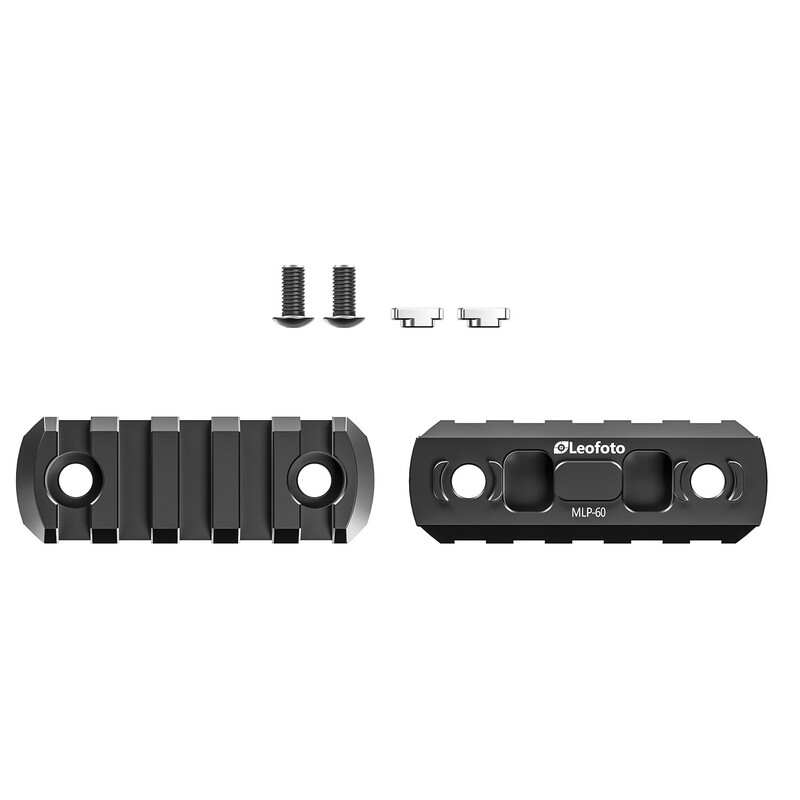 Leofoto MLP-60 Picatinny rail for M-LOK QR handrail
