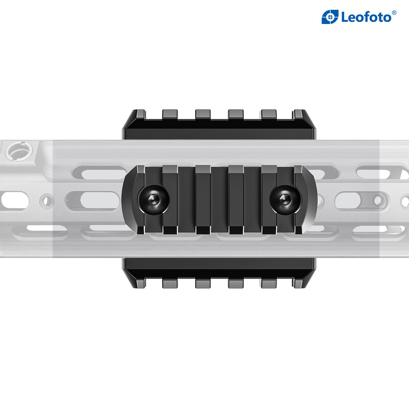 Leofoto MLP-60 Picatinny rail for M-LOK QR handrail