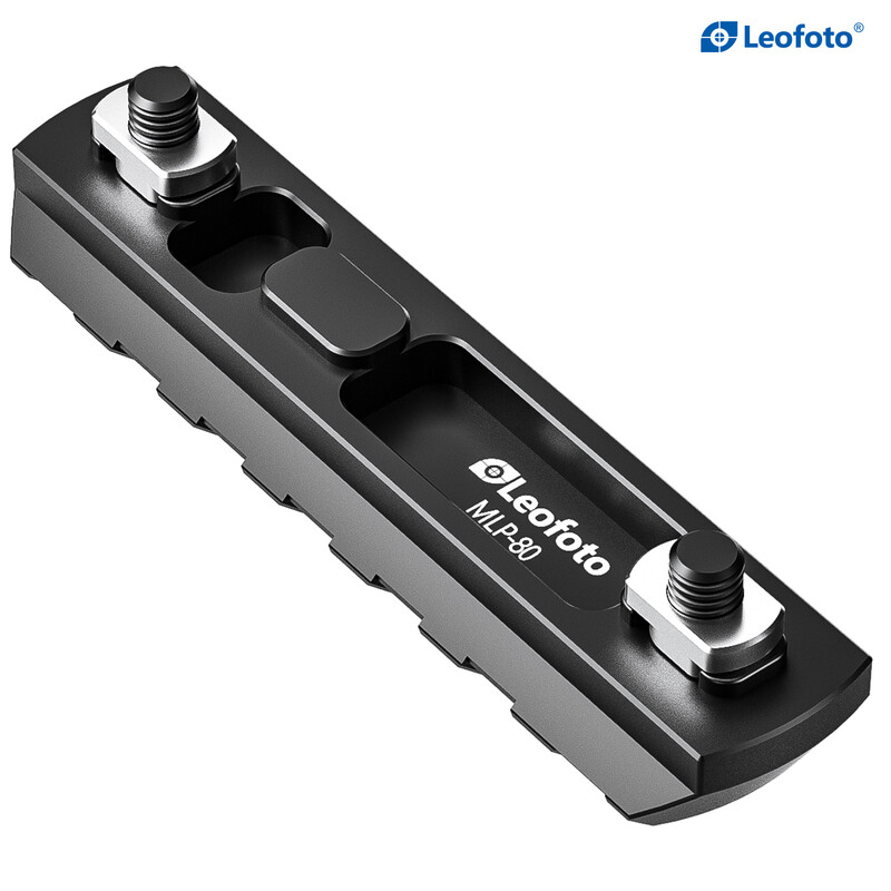 Leofoto MLP-80 Picatinny rail for M-LOK QR handrail