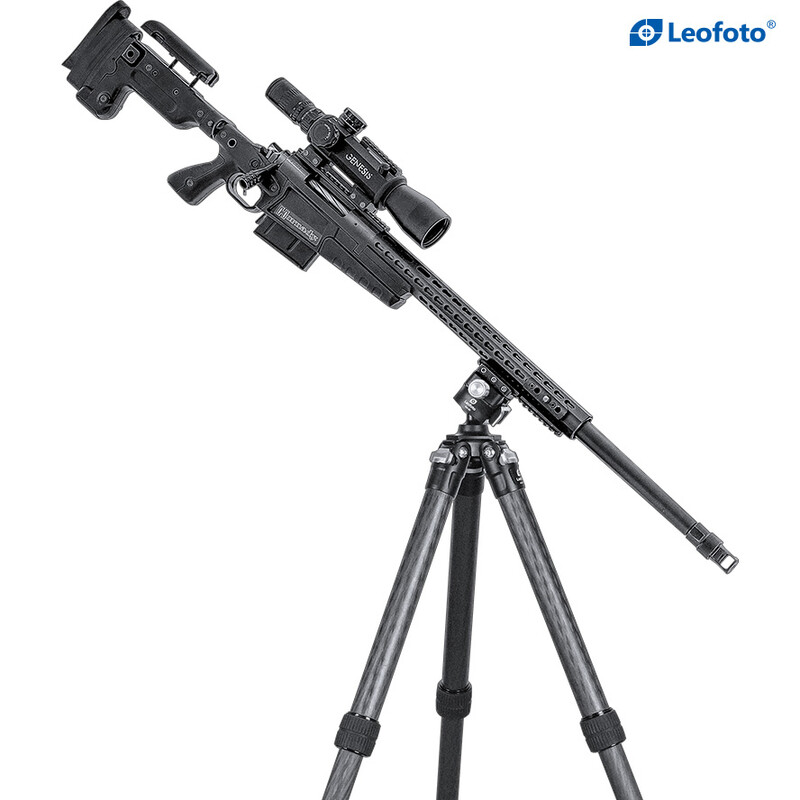 Leofoto SA-324C Carbon tripod with rifle mount MA-30