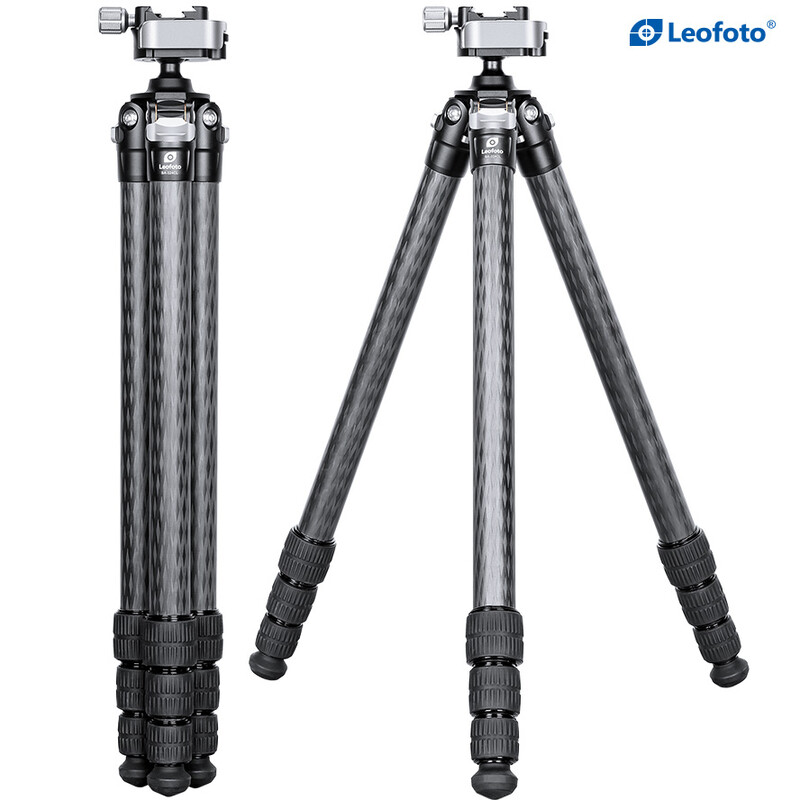 Leofoto SA-324CL Carbon tripod with rifle mount MA-30
