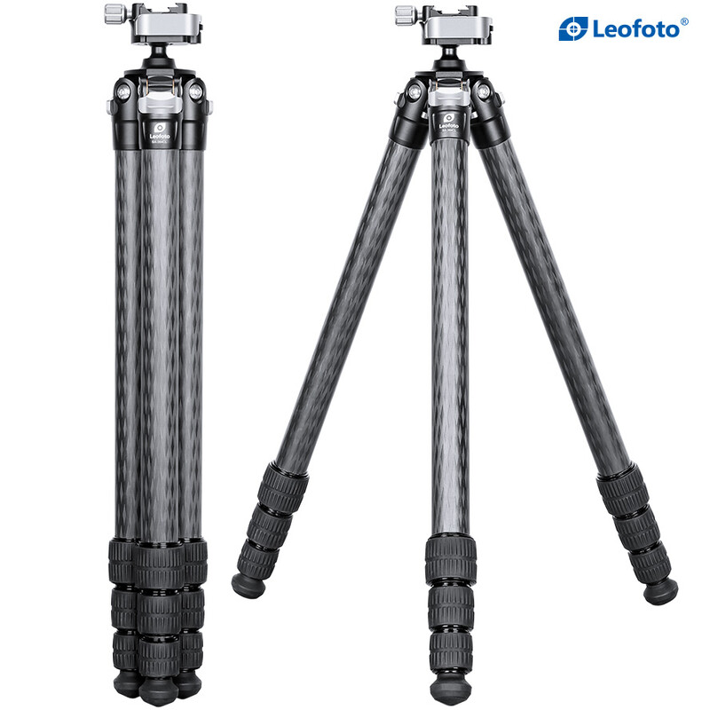 Leofoto SA-364CL Carbon tripod and MA-30 rifle mount