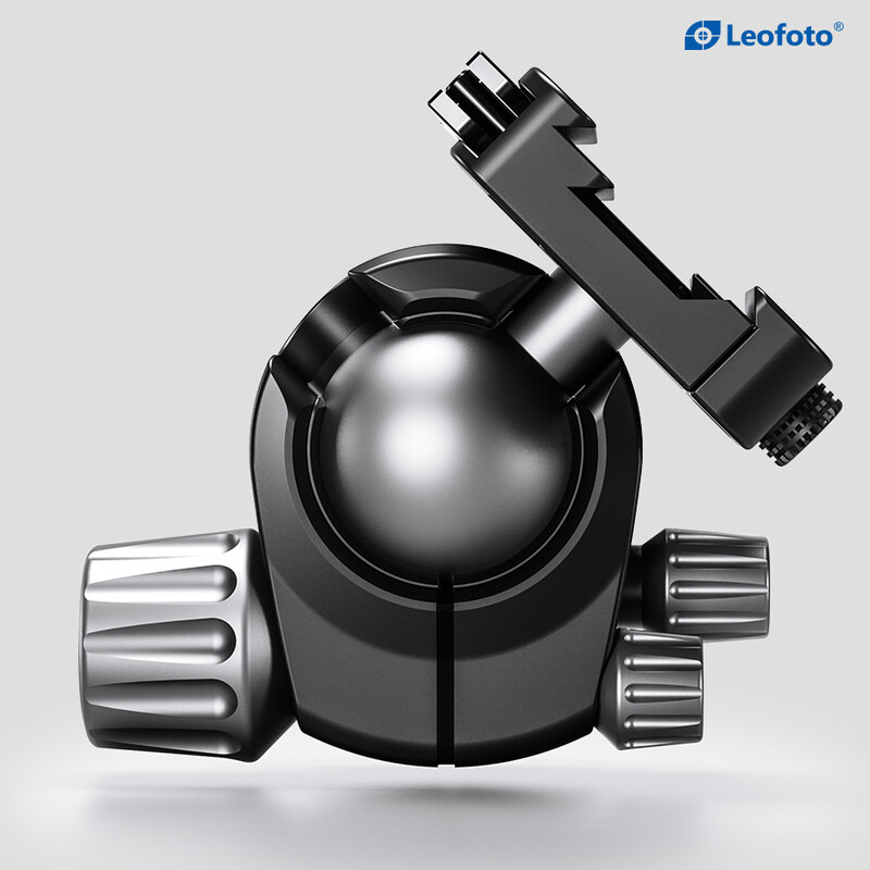 Leofoto LH-40SC with quick-release connector for Arca-Swiss & Weaver rail