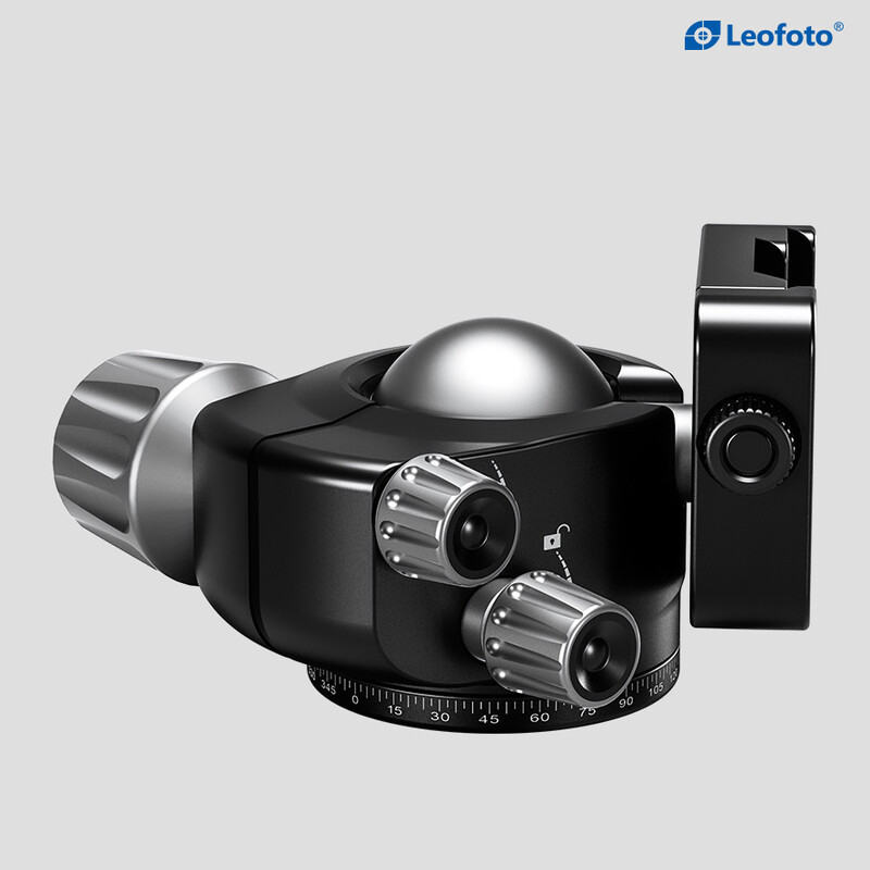 Leofoto LH-40SC with quick-release connector for Arca-Swiss & Weaver rail