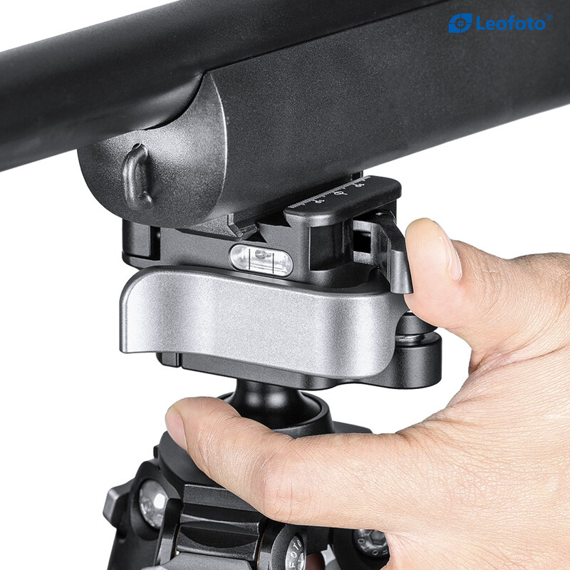 Leofoto SA-404C Carbon tripod and MA-30L rifle mount