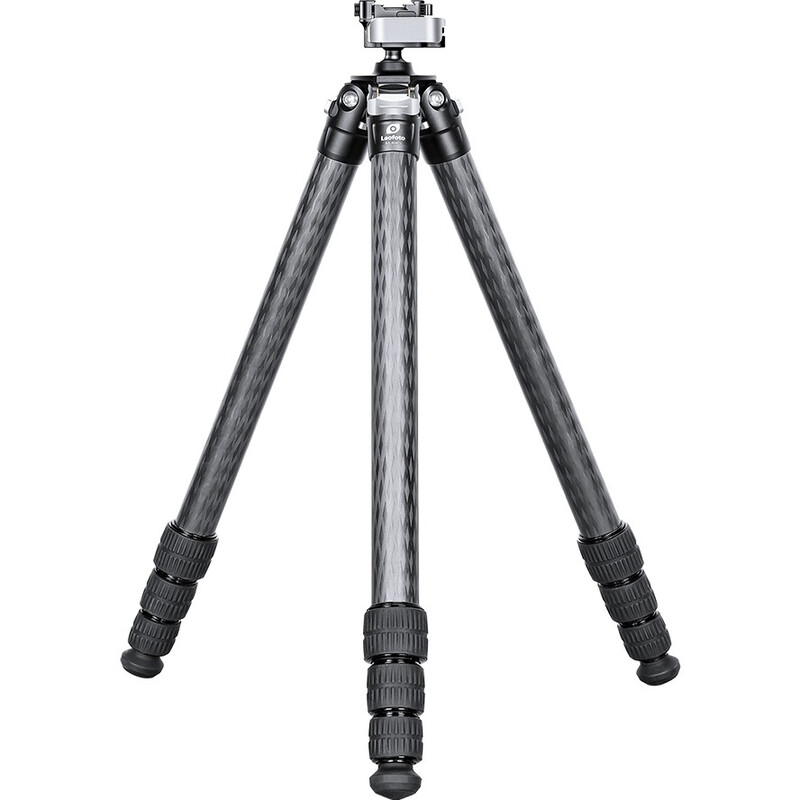 Leofoto SA-404CL Carbon tripod and MA-30L rifle mount
