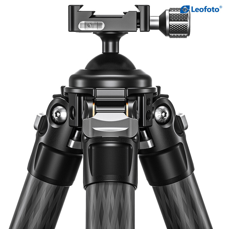 Leofoto SK-324C Carbon tripod with rifle mount