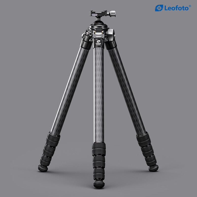 Leofoto SK-324C Carbon tripod with rifle mount