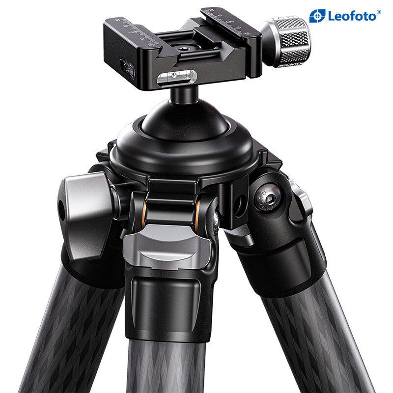 Leofoto SK-324C Carbon tripod with rifle mount