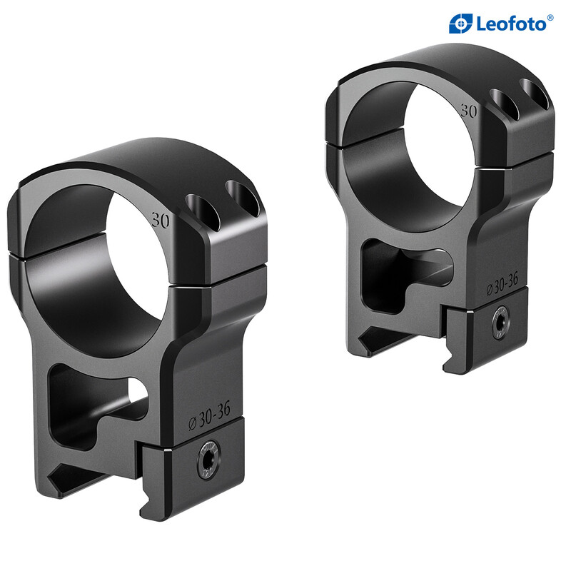 Leofoto Mounting rings SR-3036 30mm diameter / Picatinny