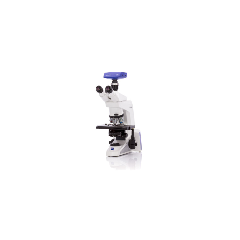ZEISS Microscope, Axiolab 5 for LED Incident light Fluorescence, trino, 10x/22, infinity, plan, 5x, 10x, 40x, 100x, DL, 10W, incl. camera