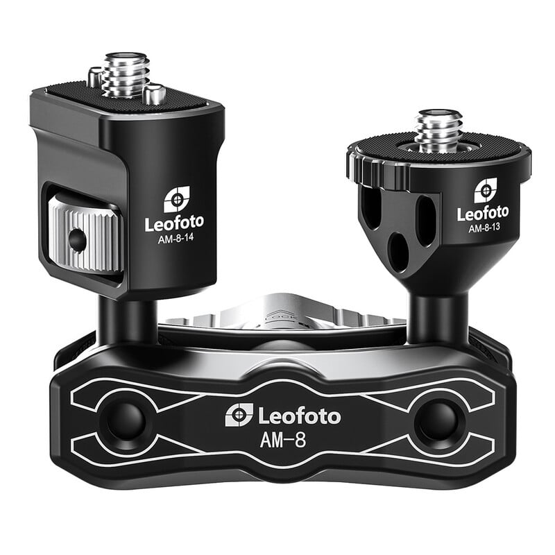 Leofoto Articulated arm AM-8 Kit consisting of AM-8 Base unit, AM-8-13 and AM-8-14 joints