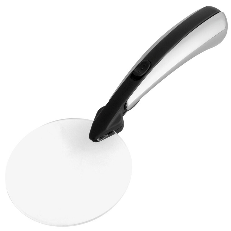 TFA Magnifying glass Handheld magnifier with light 66mm 3x