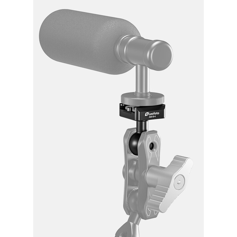 Leofoto AM-8-4 joint with flash shoe mount