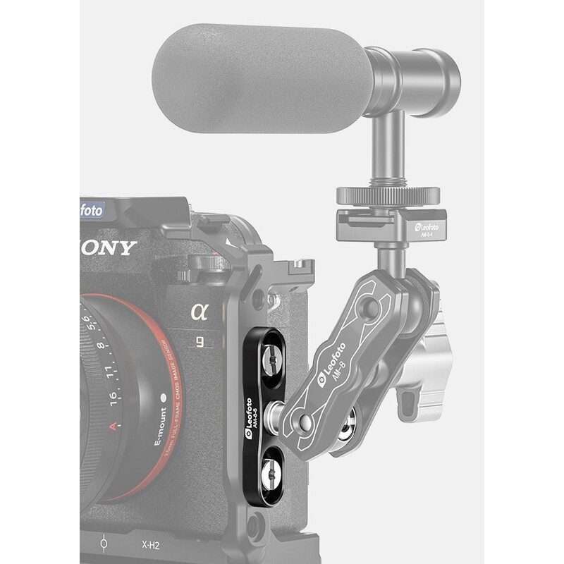 Leofoto AM-8-8 Joint with Adaptors for Camera Cages