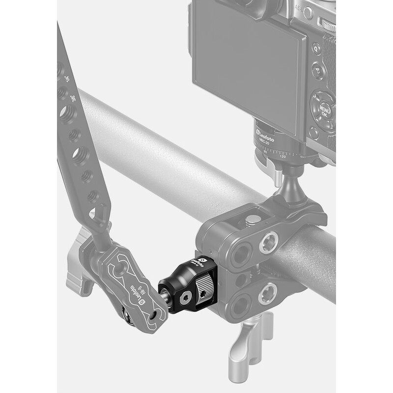 Leofoto AM-8-12 joint with 3/8" thread and anti-twist protection
