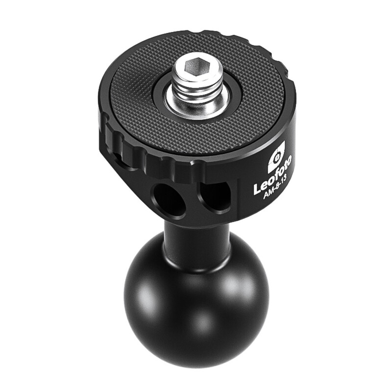 Leofoto AM-8-13 joint with 1/4" screw and contact surface