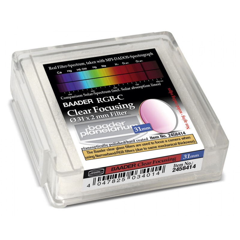 Baader Filters Clear glass 31mm