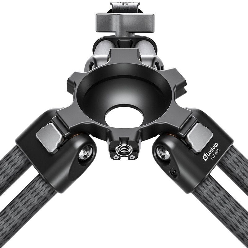 Leofoto Carbon tripod LVC-193 double tube + BV-15 video tilt head