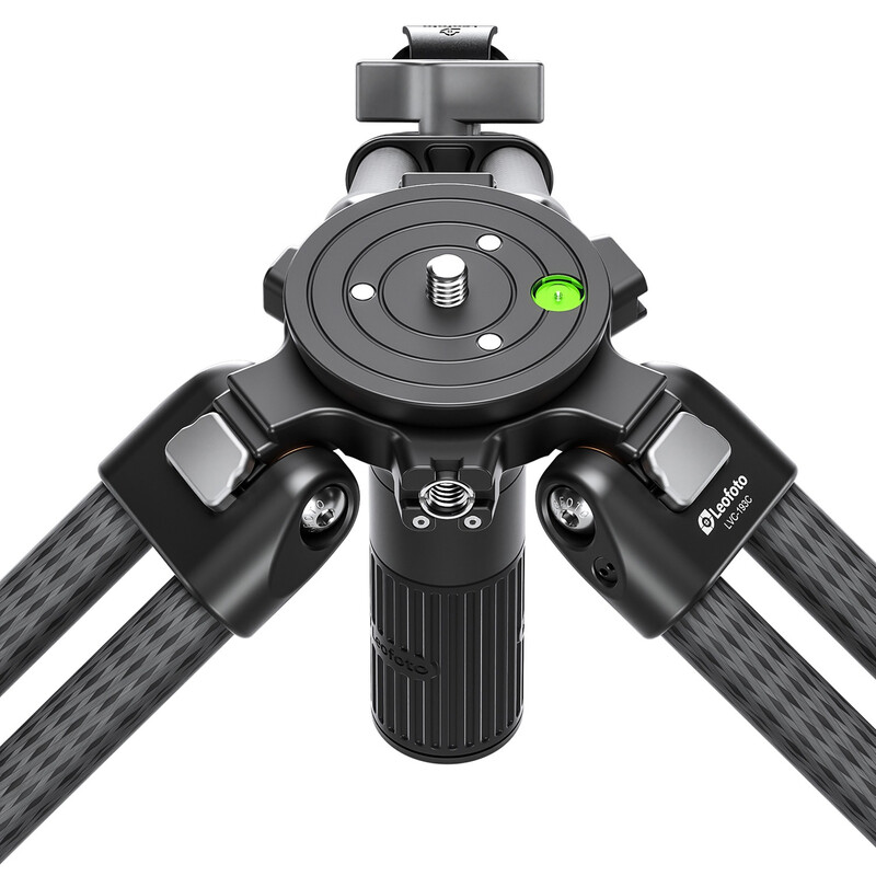 Leofoto Carbon tripod LVC-193 double tube + BV-15 video tilt head