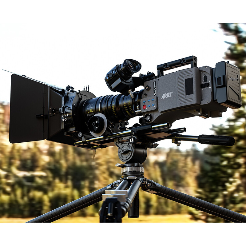 Leofoto Carbon tripod LVC-253 double tube + BV-15 video tilt head