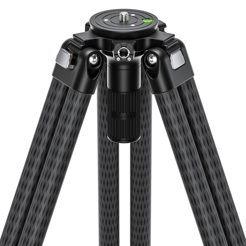 Leofoto Carbon tripod LVC-253 double tube + BV-15 video tilt head