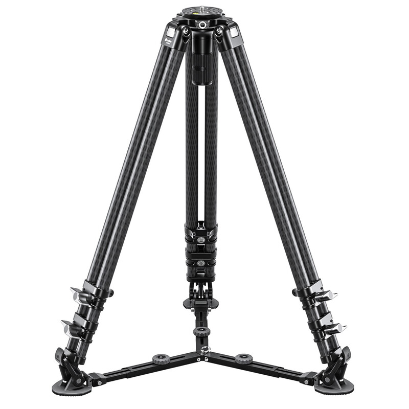 Leofoto Carbon tripod LVC-253 double tube + BV-15 video tilt head