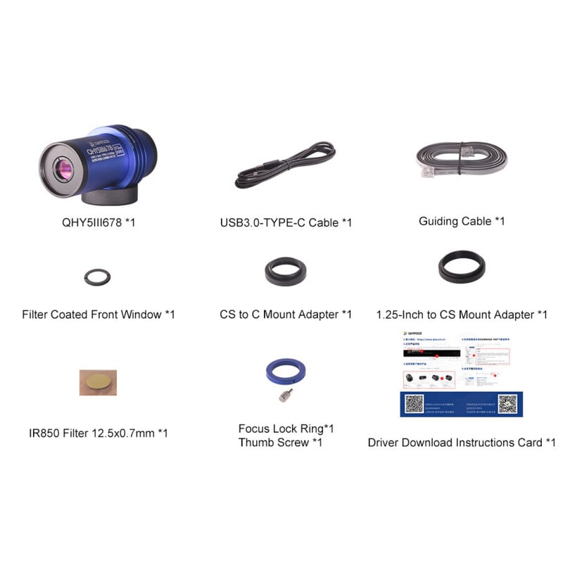 QHY Camera 5III 678C Colour
